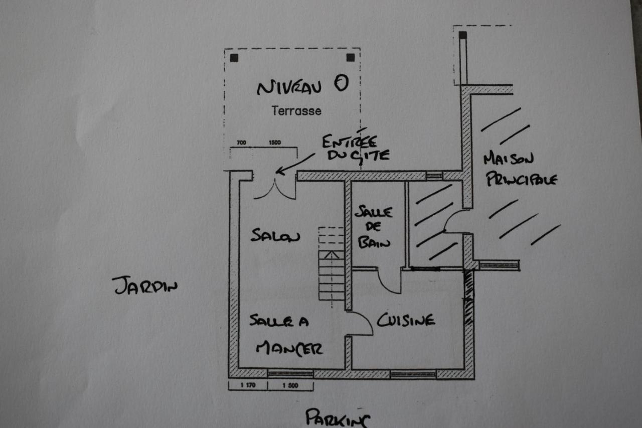 Gite Les Justices Villa Edon Bagian luar foto